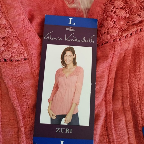 Gloria Vanderbilt Women's Ladies' Woven Blouse - Picture 2 of 4